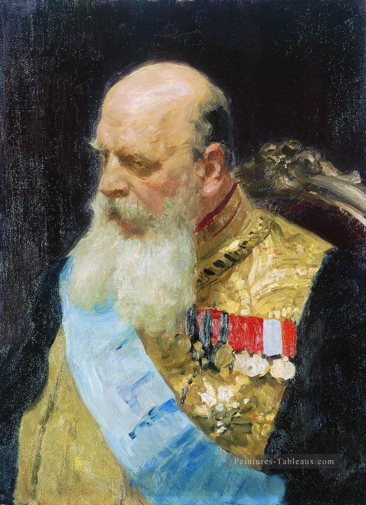 portrait du comte d m solsky 1903 Ilya Repin Peintures à l'huile